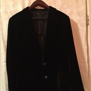 ARMANI COLLEZIONE BLACK VELVET EVENING JACKET